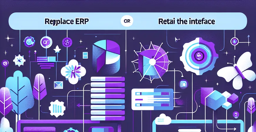  老旧系统改造：ERP替换还是接口保留？